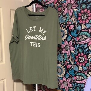 Torrid Olive Green Short Sleeve Tee